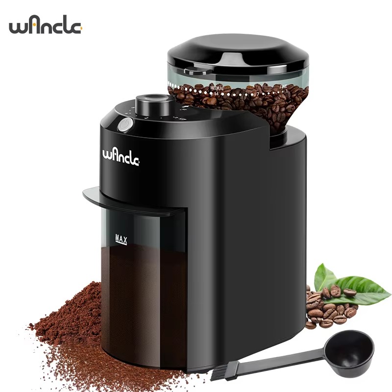 Wancle Electric Burr Coffee Gr - Coffee Grinder Burr Flat ulasan dan harga