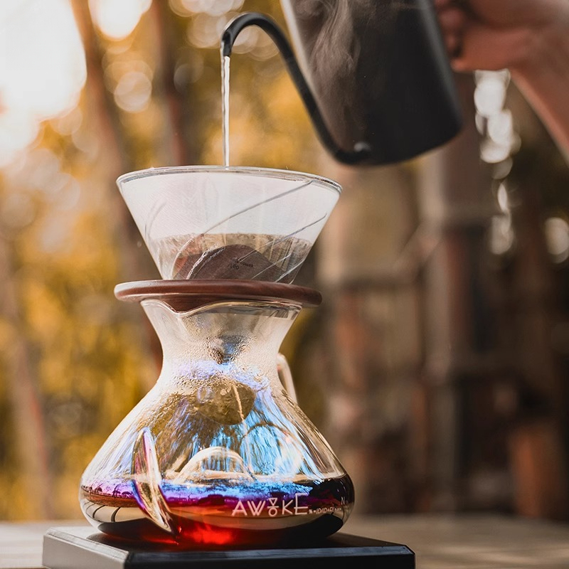 Pour Over Coffee Maker Glass C - Coffee Equipment Pour Over ulasan dan harga